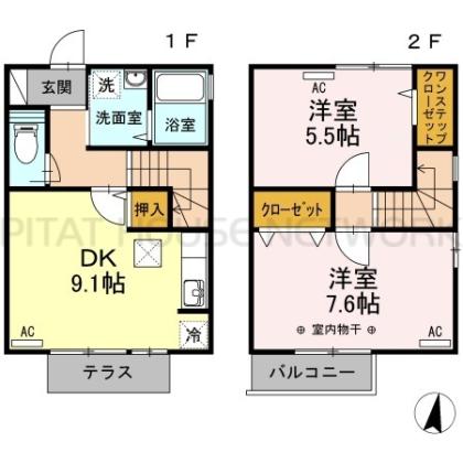  間取り図写真