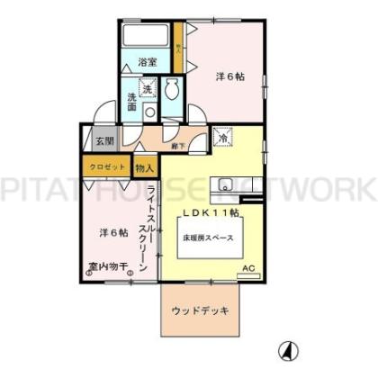  間取り図写真