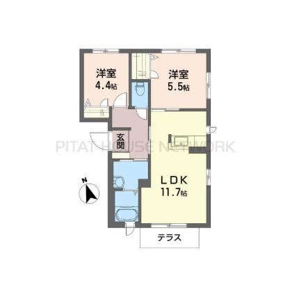  間取り図写真