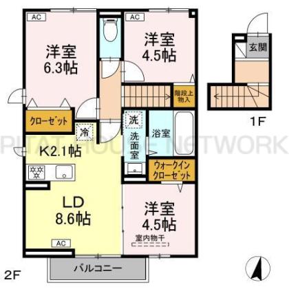  間取り図写真