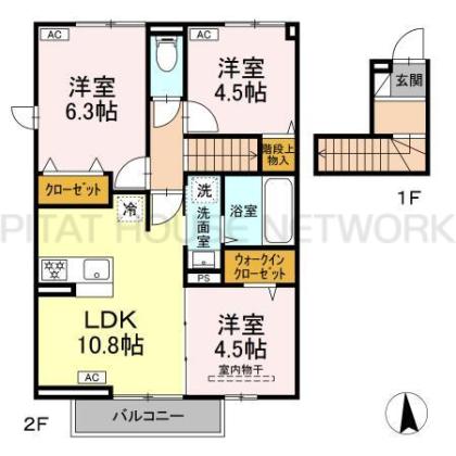  間取り図写真