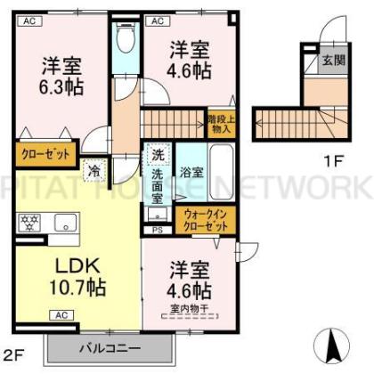  間取り図写真