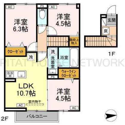  間取り図写真