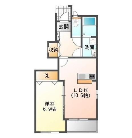 セゾン・ヴィラージュ（101） 間取り図画像