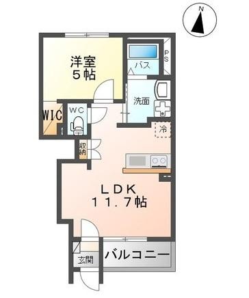ボン・レーヴ（102） 間取り図画像