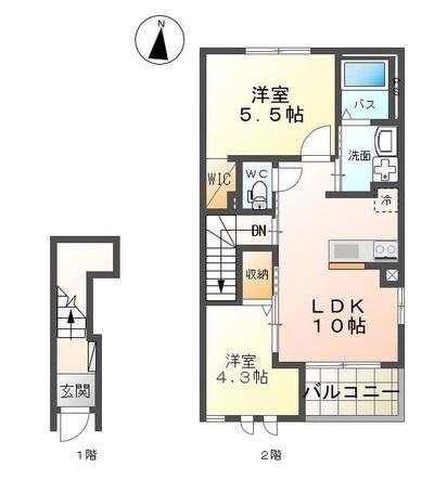  間取り図写真