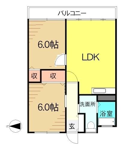 ブレッサヒルズ（604） 間取り図画像