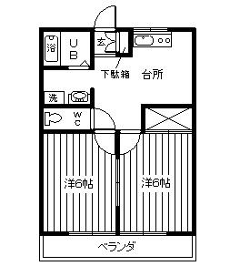 ダイチヒルズ菜根（101） 間取り図画像