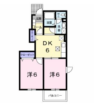 ドルチェ・ポワ（101） 間取り図画像