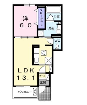 カーサ・プリムローズ（102） 間取り図画像