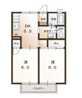 イゾラ　ドゥエ（203） 間取り図画像