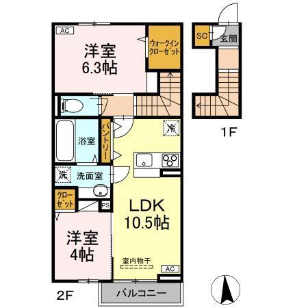  間取り図写真