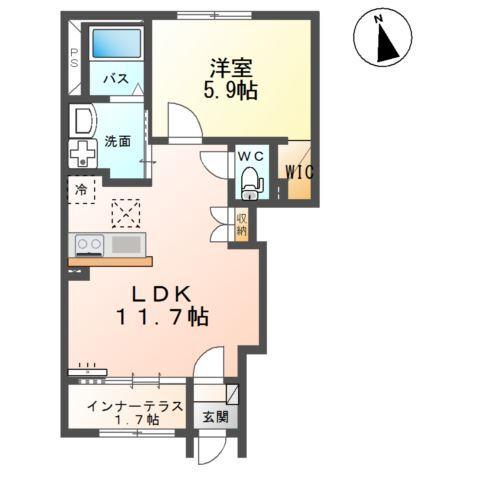 マロニエ・コートＢ 間取り図画像