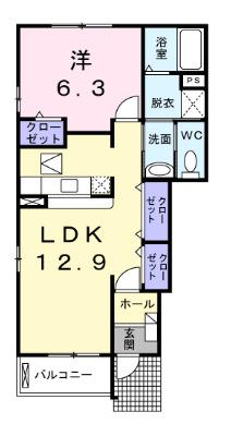  間取り図写真