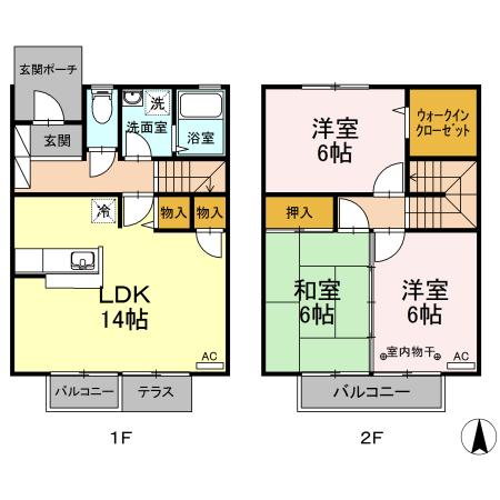  間取り図写真