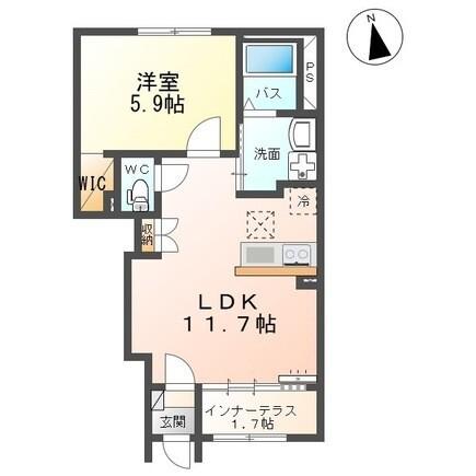 マロニエ・コートＢ（102） 間取り図画像