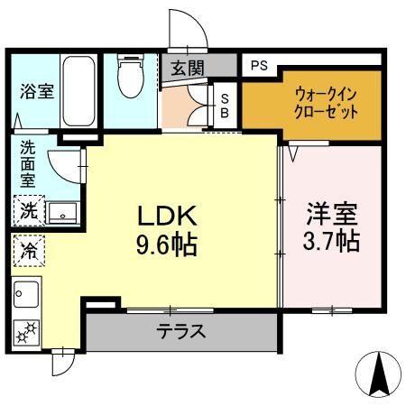  間取り図写真