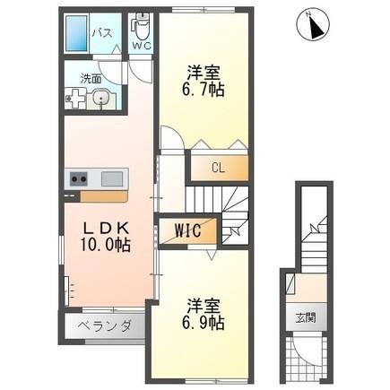  間取り図写真