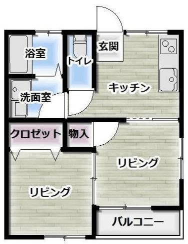  間取り図写真
