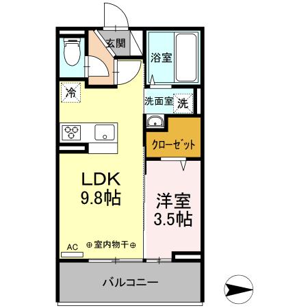  間取り図写真