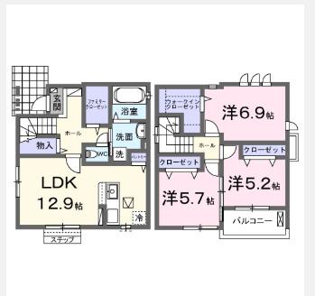  間取り図写真