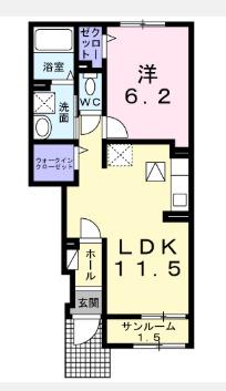  間取り図写真