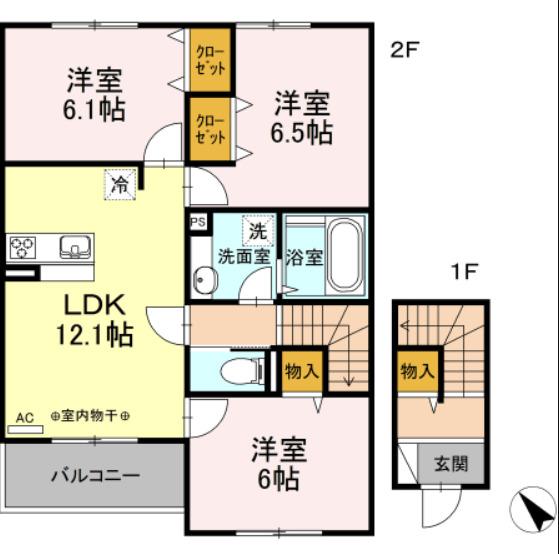  間取り図写真