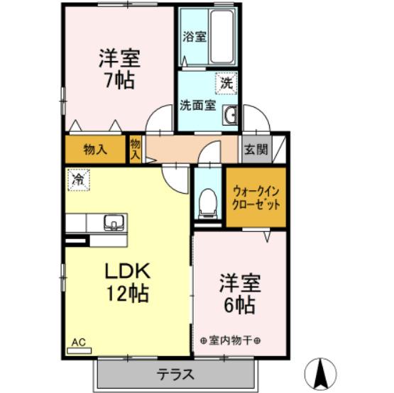 コンフォールＡ（0101） 間取り図画像
