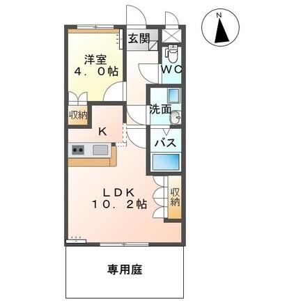 ウエスト・アメニティ（0105） 間取り図画像