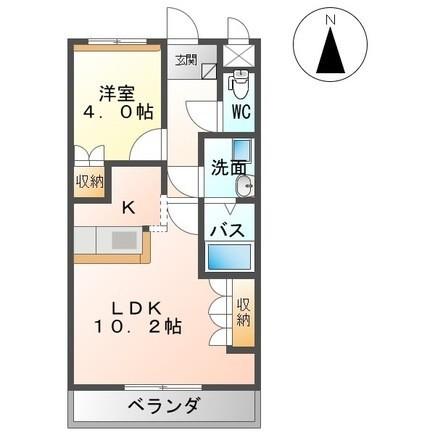 ウエスト・アメニティ（0203） 間取り図画像
