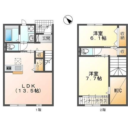 ビトンⅢ（106） 間取り図画像