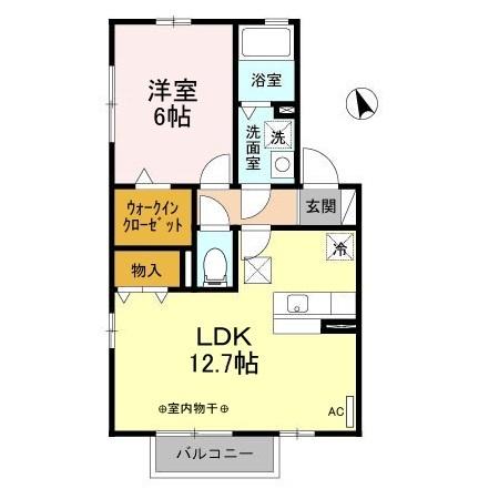 シエルハウスＣ（101） 間取り図画像