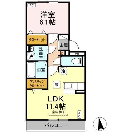 ウィル　Ａ（103） 間取り図画像
