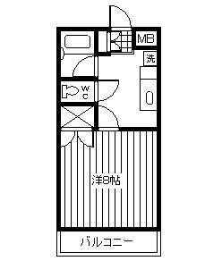 ランドパレスアベニール（0203） 間取り図画像