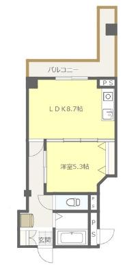 ヤングクローネ（405） 間取り図画像