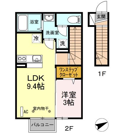 グレード　Ⅵ（202） 間取り図画像