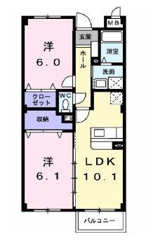 ルネサンス・サルタA（306） 間取り図画像