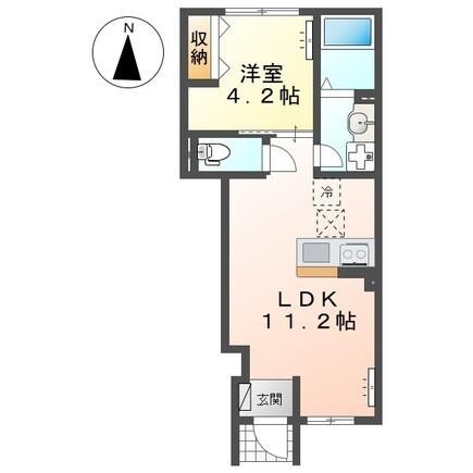 仮）富久山福原町裏新築アパート（105） 間取り図画像