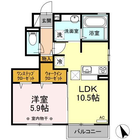 ヴェルデ（0101） 間取り図画像