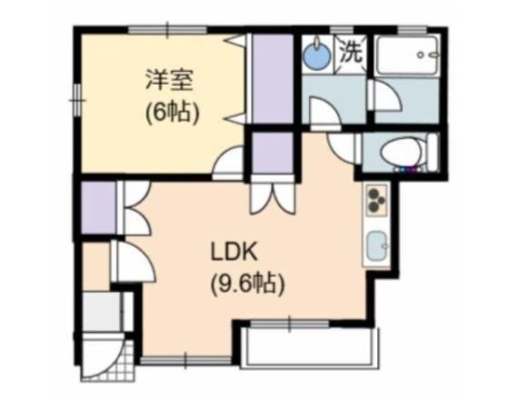 ブレス田村（102） 間取り図画像