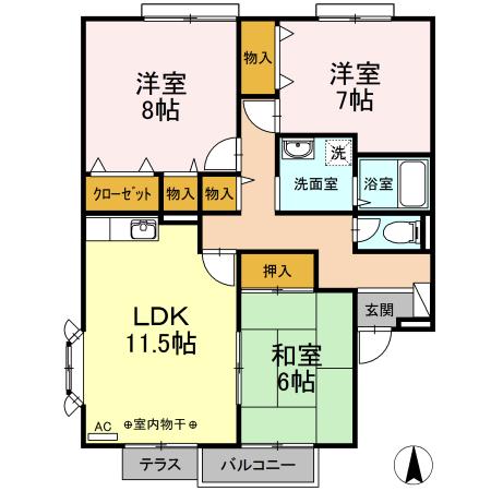  間取り図写真
