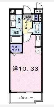 フラン　リュエル　ルナ（307） 間取り図画像