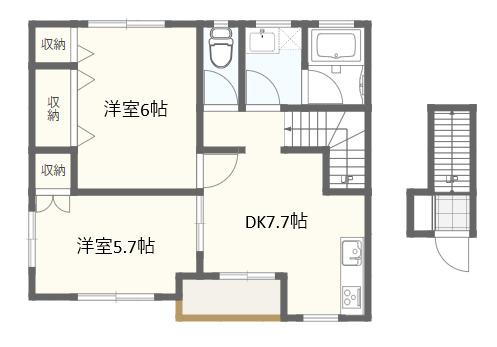ブレス田村（201） 間取り図画像