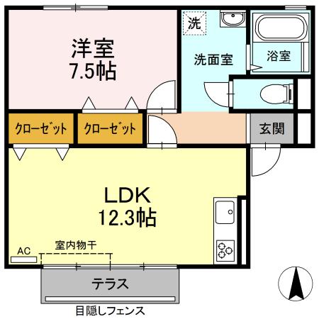  間取り図写真
