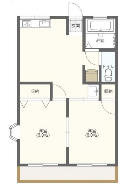 シャインライフ高山（205） 間取り図画像
