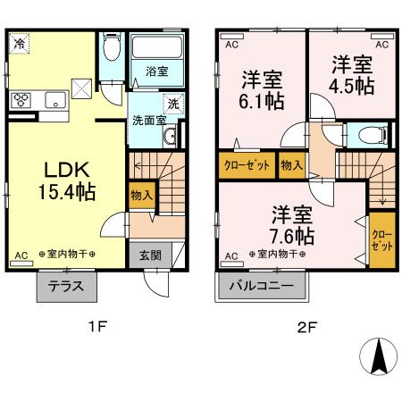  間取り図写真