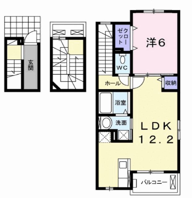 キャパシティ　Ⅴ（301） 間取り図画像
