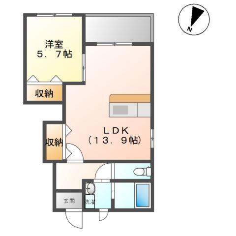 アヴァンティⅡ 間取り図画像