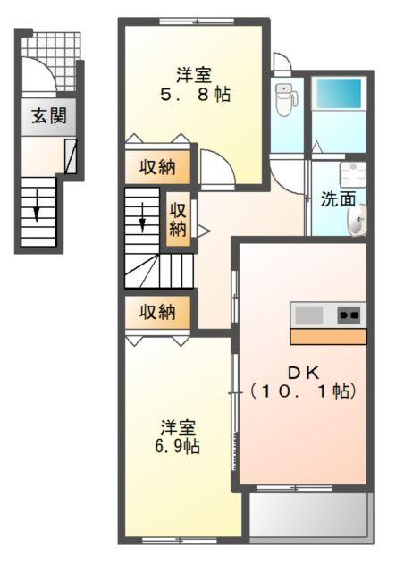  間取り図写真