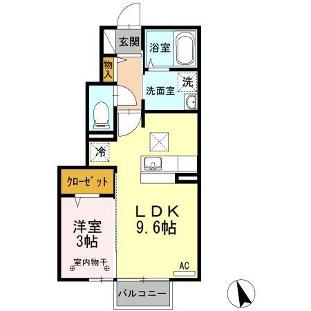 郡山ガーデン　チェリーガーデン（107） 間取り図画像